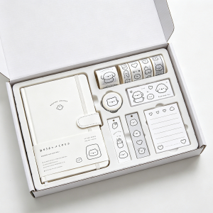 Minimal Line Art All-in-One Stationery Gift Box